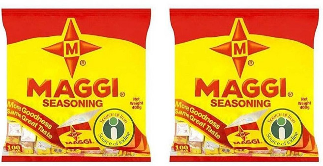 Maggi 매기 시즈닝 큐브 100개입 14oz(400g) 2팩, 2개, 400g