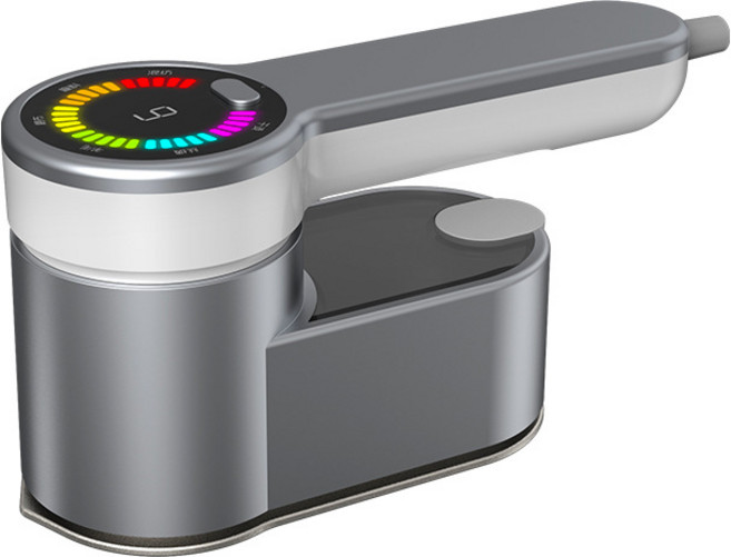 120ML 핸디 스팀다리미 손잡이 회전 핸드조절 수평 수직 겸용 미니다리미 가정용, 그레이, JD03220