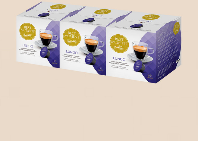 돌체구스토 호환 베스트모먼트 바이올렛 룽고 3팩(48개입)