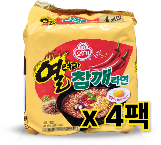 오뚜기 열려라 참깨라면, 16개