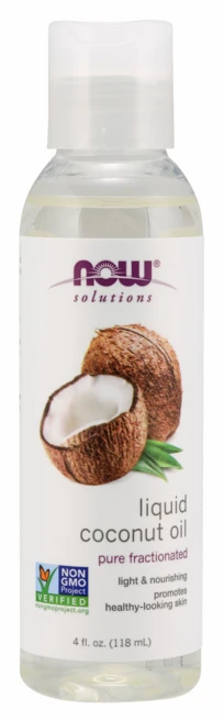 나우푸드 리퀴드 코코넛 오일 퓨어 프랙셔네이티드, 118ml, 1개 - 쿠팡