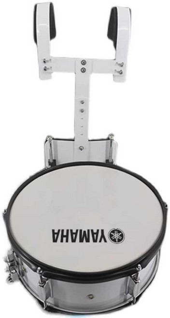 야마하 마칭드럼 스네어 퍼레이드 행진북 군악대 연습, 1개, 14인치 스네어