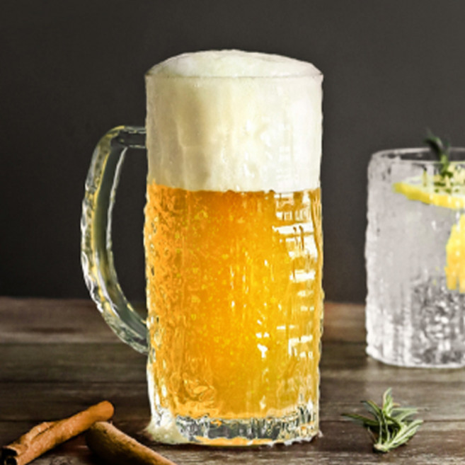 하이볼잔 하이볼 컵 위스키 얼그레이 맥주잔 대용량 투명한 유리 맥주컵 비어 글라스 480ml 2개입