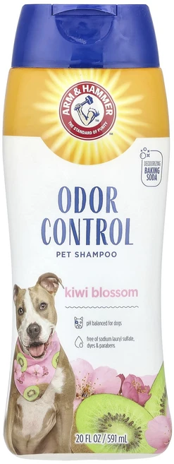 Arm & Hammer 냄새 조절 반려동물 샴푸 반려견용 키위 블라섬 591ml(20fl oz), 1개, 591ml - 쿠팡