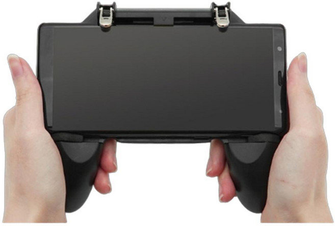 스마트폰 조이패드 모바일 트리거 컨트롤러 폰 게임패드, 1개