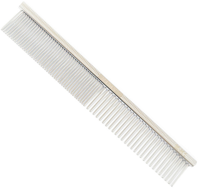 마단 콤 미니콤 130 Comb 일자빗 소형견 페이스콤 파인/코스 미니콤, 1개, Silver