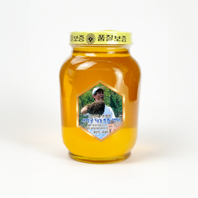 [산막골 토종꿀] 아카시아꿀 2.4kg, 1개