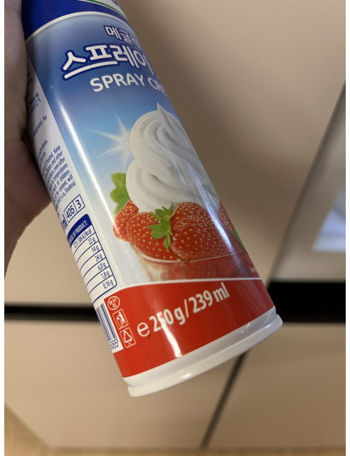 무가당 휘핑크림 스프레이 갸또 가나슈 베트남 소금커피 만들기 250g, 1개