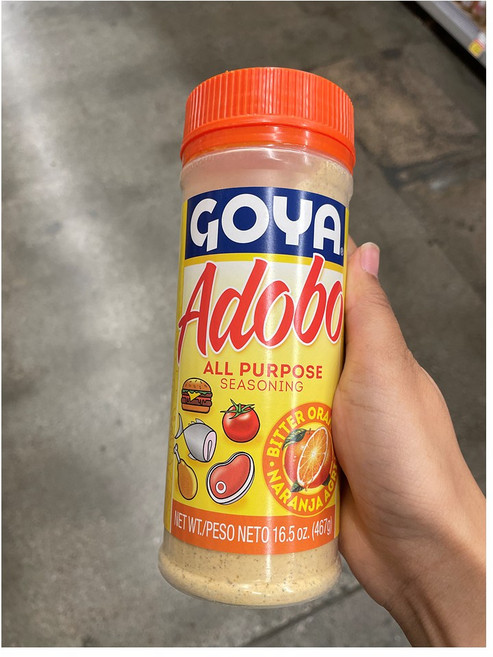 Goya Adobo All Purpose Seasoning Naranja Agria 고야 아도보 다목적 시즈닝 나랑하 앤 오렌지 16.5oz(467g) 6팩, 467g