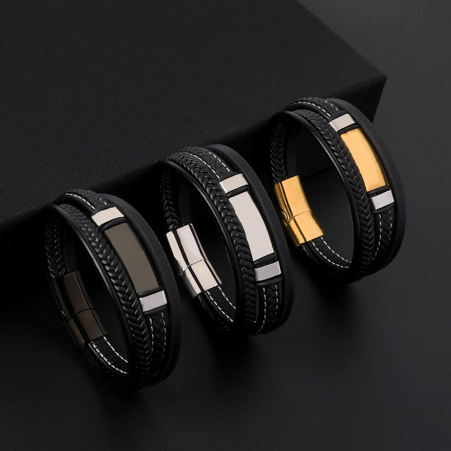 건강 팔찌 수면 커플 남자 골프 미네랄 스포츠 팔찌 1+1