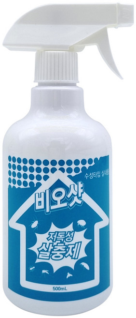 초강력 박멸 진드기 초파리 날파리 살충제 바퀴벌레 벼룩 좀벌레 해충 퇴치 스프레이 한번에 올킬, 1개, 500ml