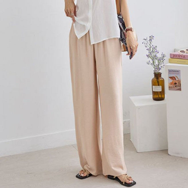 [나크21] 아이스 와이드 밴딩팬츠 NK51-PE-27