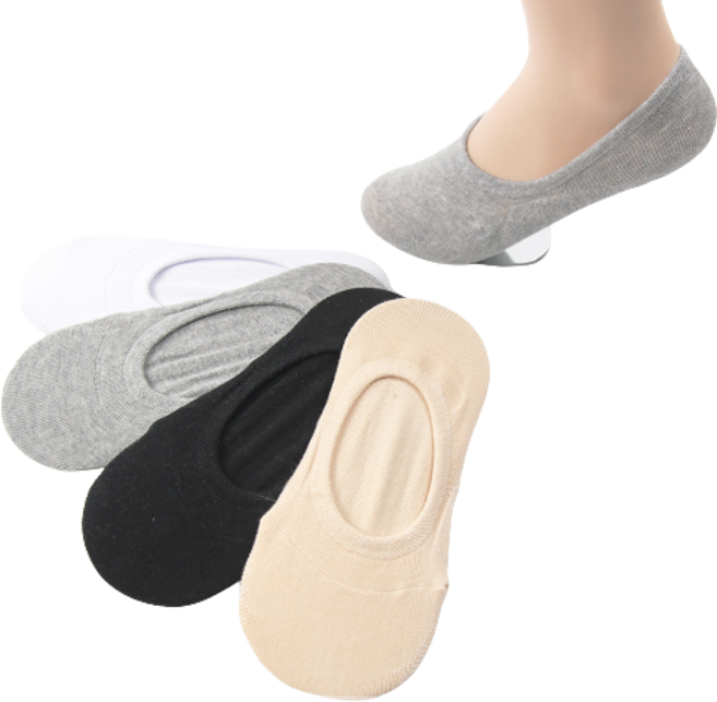 [210~230mm] 여성용 스몰사이즈 주니어 덧신 페이크삭스 양말 3켤레