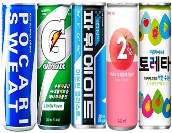 이온음료 240ml (각6캔씩), 30개