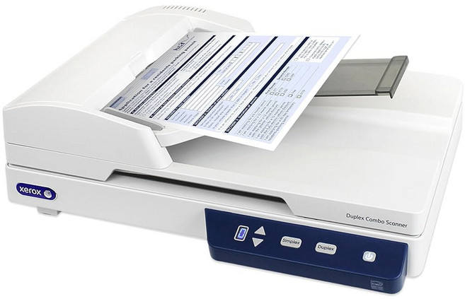 Xerox XD-COMBO 듀플렉스 콤보 플랫베드 문서 장치(ADF) 스캐너 자동 및 PC 급지 맥용