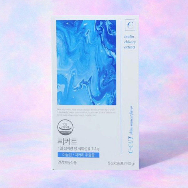 씨커트 C-cut 이눌린 치커리 추출물 5g 28포, 140g, 1개
