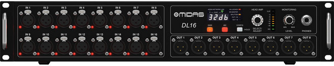 MIDAS 마이다스 DL16 스테이지박스 [정품] (당일배송)