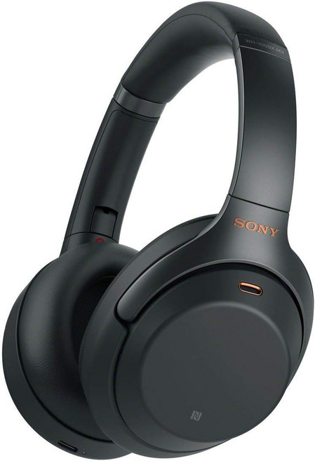 SONY 무선 노이즈 캔슬링 스테레오 헤드셋 WH-1000XM3 B 블랙 (정비품), Black