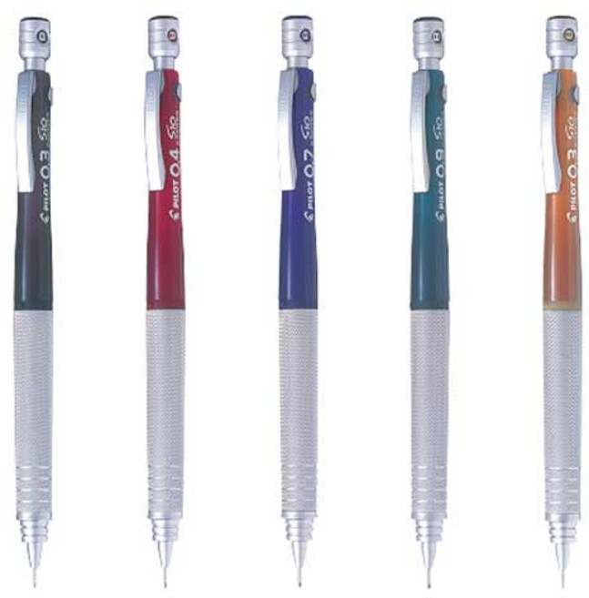 파이롯트 S10 샤프 무광 금속, 03투명블랙