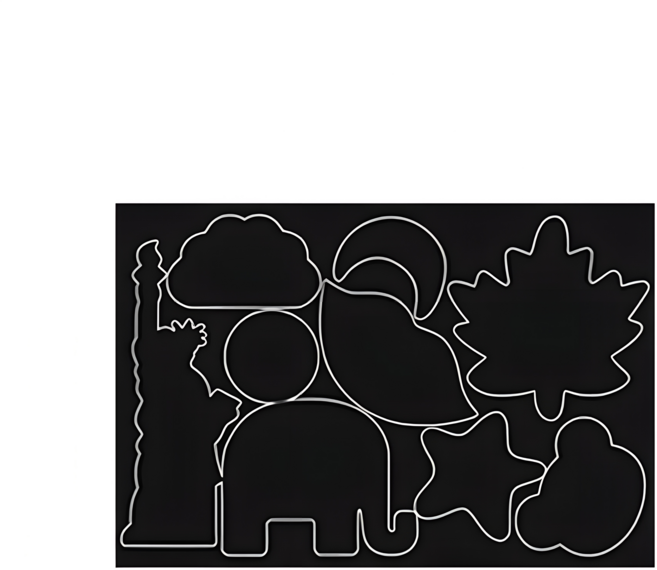 패딩 수선패치 의류 수선 테이프 우산 텐트 찢어진구멍 빵구난패딩 보수 스티커 테이프 접착, 2개, 모형스티커C-28블랙