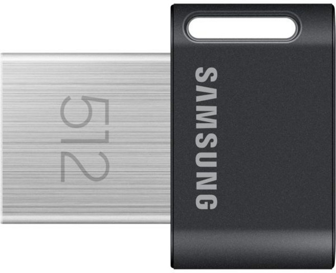삼성 FIT 플러스 USB 3.2 플래시 드라이브 512GB 표준 타입 A 최대 400MB/s / 110MB/s 속도 휴대용 저장 메모리 스틱 내구성 있는 썸 2.0과, 512 GB
