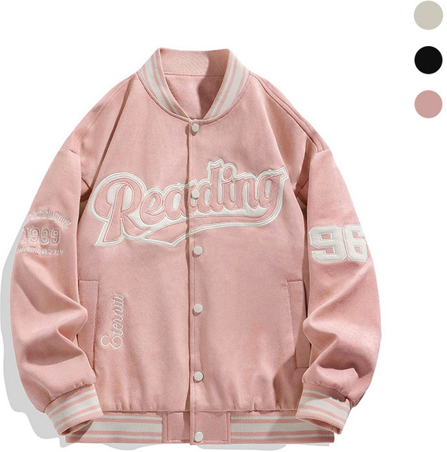 Asure 남자 경량 점퍼 야구점퍼 간절기 커플 바시티 자켓