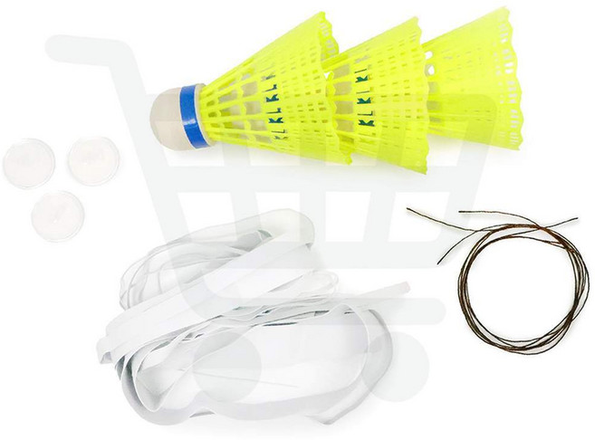 셔틀콕 3p 배드민턴 리턴 연습용 셀프 혼자하는 공 운동기구 돌아오는 용품 연습기