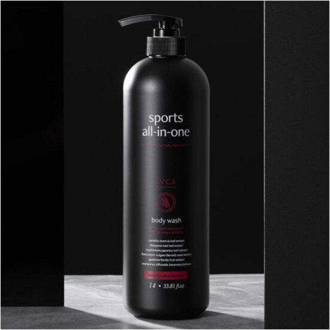 스포츠 올인원 퍼퓸드 바디워시 1000ml, 1L, 1개