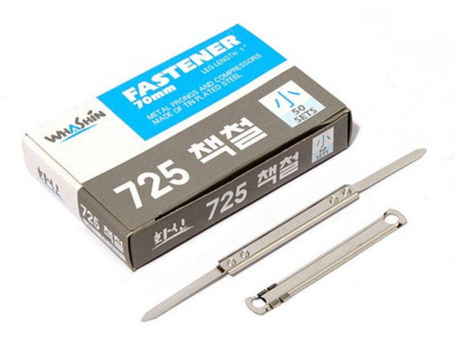 화신 725책철소 7cm (50개입) 서류묶음, 1개