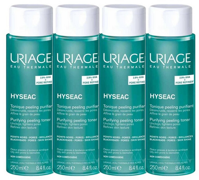 [2+2] 유리아쥬 이제악 퓨리파잉 토너, 250ml, 4개