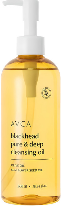 아브카 블랙헤드 퓨어 앤 딥 클렌징 오일, 300ml, 1개