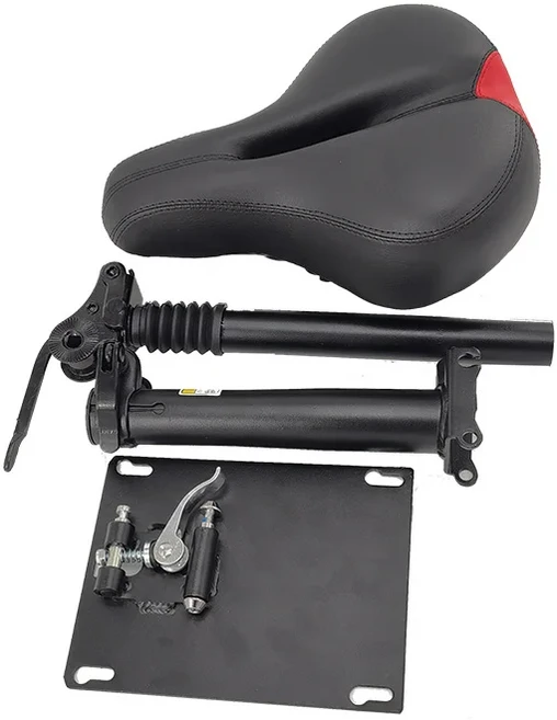 전동킥보드안장 의자 Mi 스쿠터 특수 좌석 접이식 충격 흡수 안장 업그레이드 샤오미 M365 프로/프로 2 전기 액세서리, 1) set, 1개