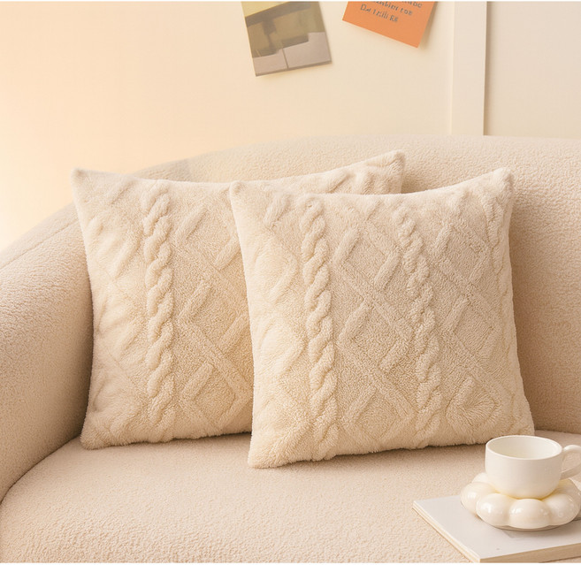 소울 홈데코 니트 쿠션커버 2P