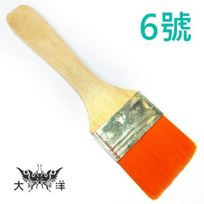 Dayang 713 軟毛畫筆 10號, 1個, 6號, 6號