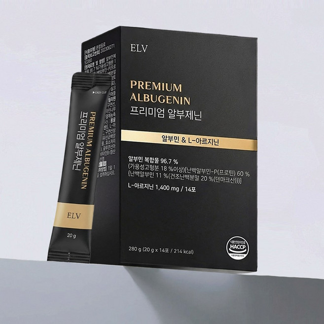 엘리브 프리미엄 알부민 마시는 고함량 알부민 아르기닌, 1개, 280ml