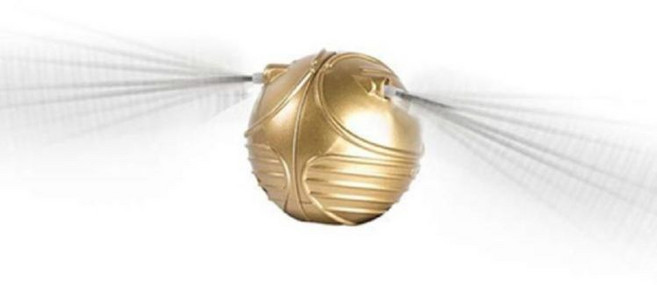 플라잉 골든스니치 굿즈 피규어 선물 움직이는, B. 골든스니치+상자, 한 사이즈