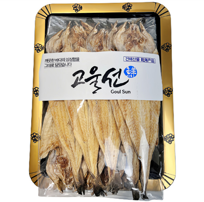 [고울선] 황태 황태포 선물세트 자연건조 가정용 업소용 건어물, 720g, 1개, 황태포 10미 M
