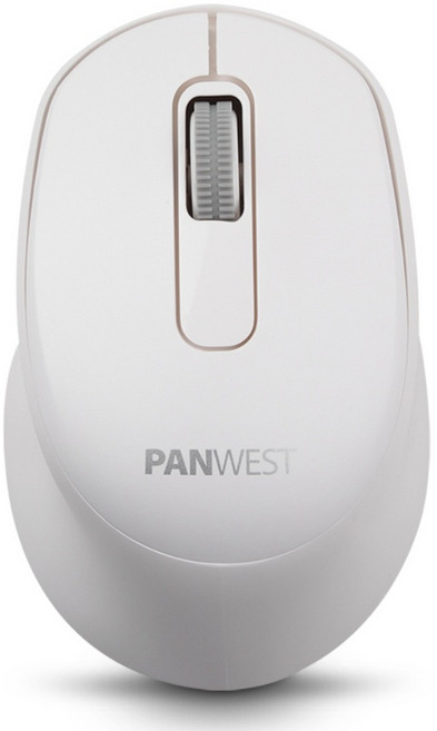 PANWEST 무선 마우스, PANWEST-PW815, 화이트