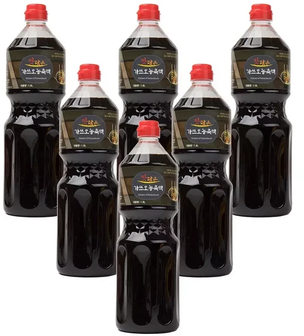 맛담은 가쓰오농축액 2kg x 6개 세트 /가쓰오우동/어묵탕/장국, 1개