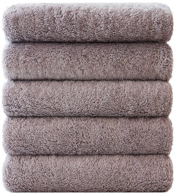 기라로쉬 인디코마 세면타월 200g 40수 코마사, 스톤그레이, 5개