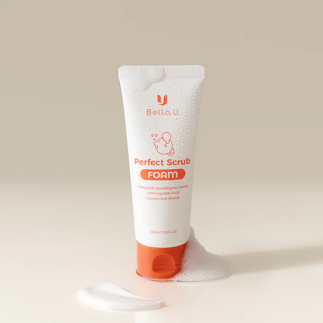 Bello. U Perfect Scrub FOAM 完美磨砂泡沫洗面乳, 1個, 100ml
