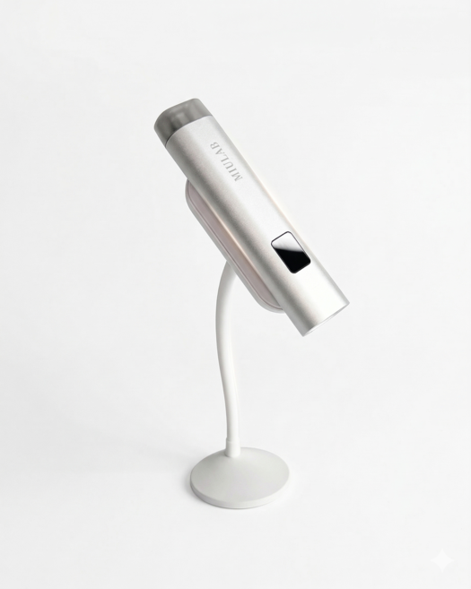 미유랩 핀큐빔램프, 1개, 화이트 실버