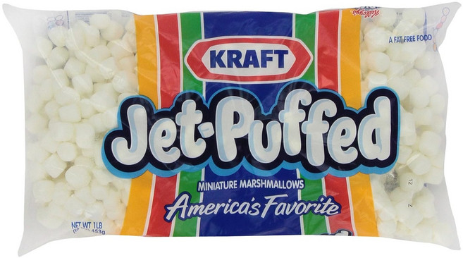 젯 퍼프드 미니어처 마시멜로 - 16온스 Jet Puffed Miniature Marshmallows - 16 Ounces, 453g, 1개