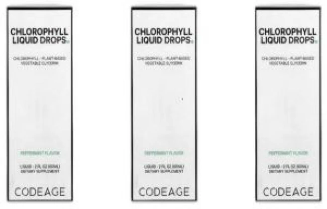 Codeage 엽록소 액상 드롭 페퍼민트 60ml(2fl oz) 3개, 60ml - 쿠팡