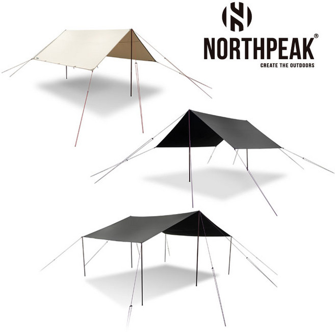 노스피크 루나 렉타 타프 스펀텍 22년신형 M사이즈 L사이즈 NORTHPEAK LUNAR RECTA TARP SPUNTEC 당일발송, 루나 렉타 타프 M사이즈 소이밀크