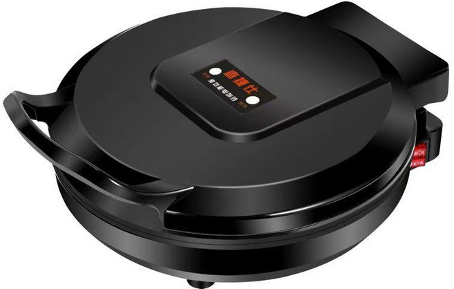 ZCBV초대형 양면 팬케이크 베이킹 자동 전기 누룽지팬 누룽지기계 A.30cm중형2.5cm깊이양면가열기준