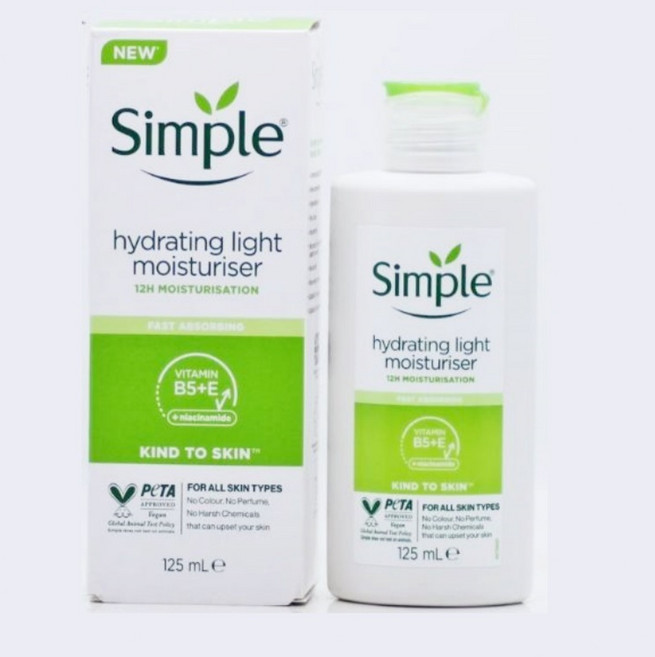Simple 清妍 保濕乳液, 1個, 單瓶裝
