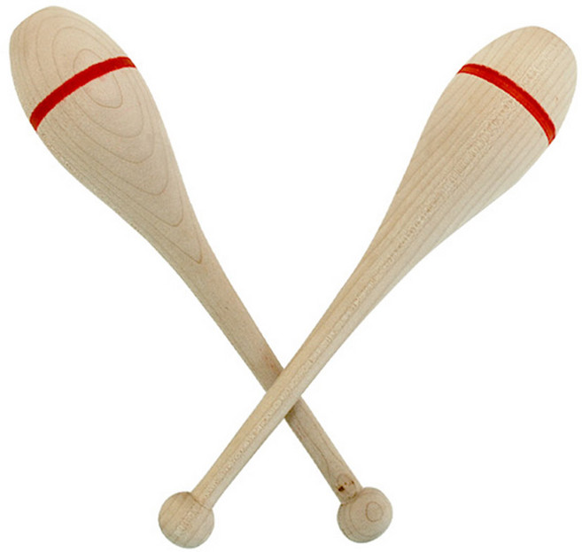 국산 나무 곤봉 소 2개 1세트 운동회 행사 리듬 체조 용품