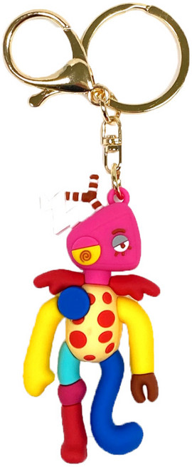 어메이징 디지털 서커스 실리콘 키링 키홀더, 1개, 5. 주블