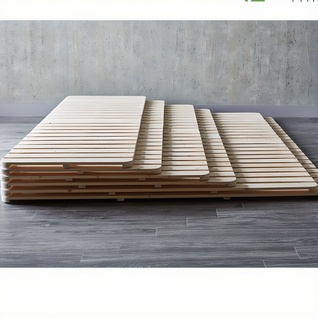 소나무 침대 프레임 매트리스 원목 깔판 저상형 패밀리 받침대